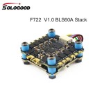 Hot Sales SoloGood F722 60A Stack ICM42688P 4in1 ESC Flight Controller BLHELI_S 2-6S for RC Racing Drones Long Range Parts